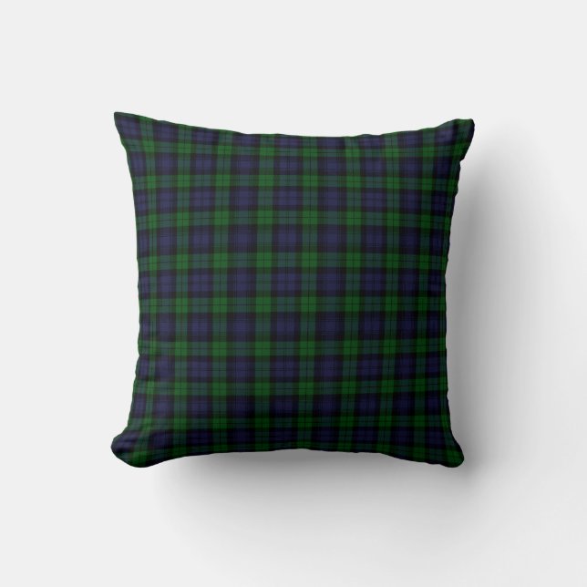 Coussin Tartan de Black Watch (Recto)