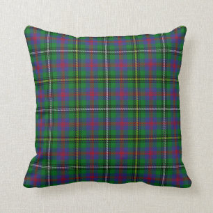 Coussin Tartan de bois de clan écossais