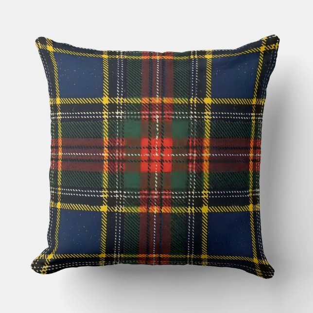 Coussin Tartan écossais (Recto)
