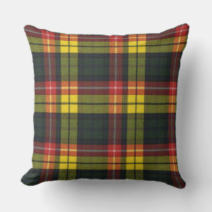 Coussin Tartan écossais d'origine moderne de Buchanan
