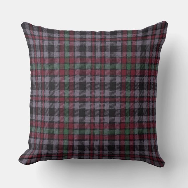 Coussin Tartan écossais moderne Borthwick (Recto)