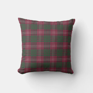 Coussin Tartan écossais original de Crawford