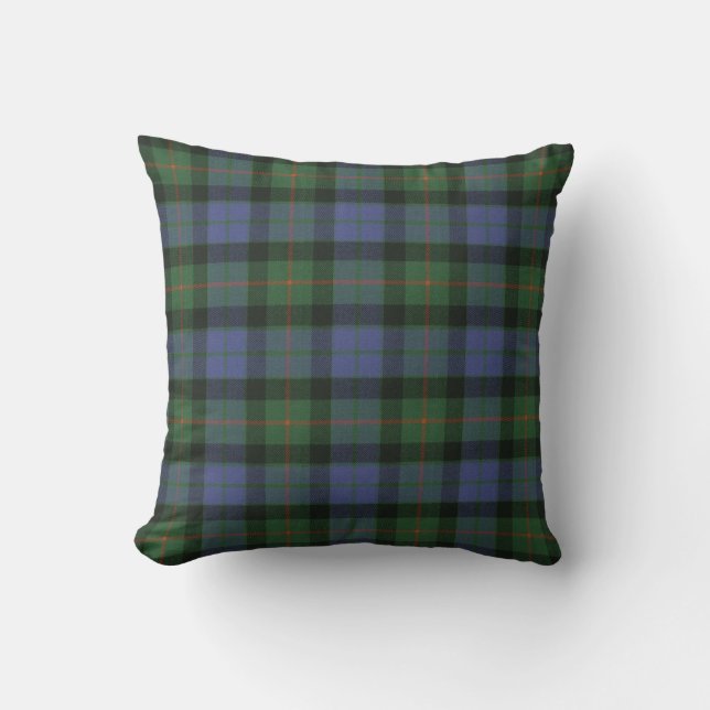 Coussin Tartan écossais original Gunn (Recto)