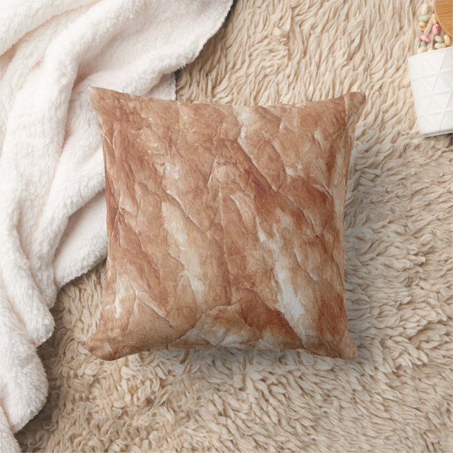 Coussin Tarte aux pommes rayures rouges (Couverture)