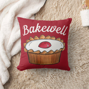 Coussin Tarte Cherry Bakewell British Food UK Pâtisserie