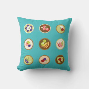 Coussin Tartes aux fruits