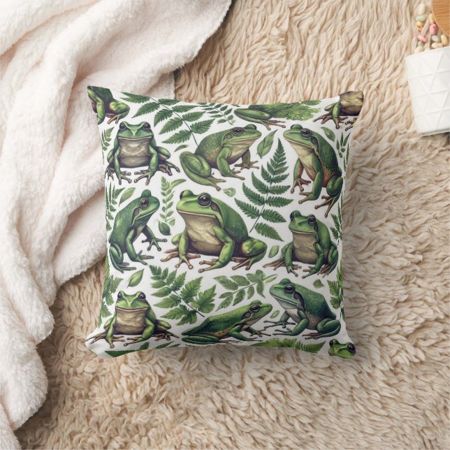 Coussin Tasse Grenouilles de Forêt (Couverture)