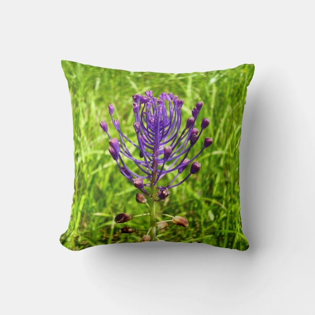 Coussin Tassel-Hyacinth (Recto)