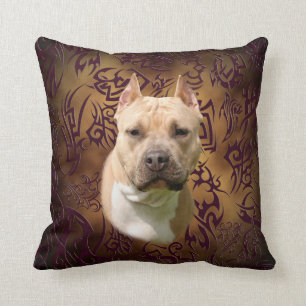 Coussin Tatouage tribal d'Amstaff