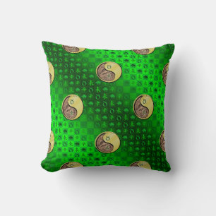 Coussin Taureau & Chèvre Métal