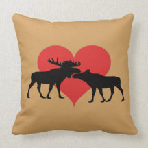 taureau et vache d'orignaux