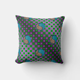 Coussin Taureau & Sanglier d'eau
