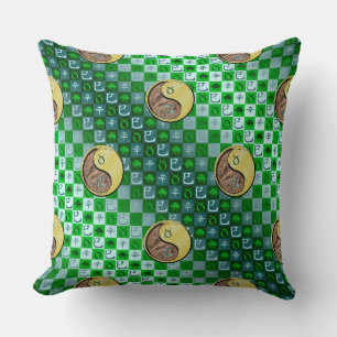 Coussin Taureau & Serpent Métal