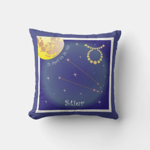 Coussin Taureaux 21 avril au 20 mai