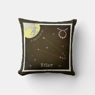 Coussin Taureaux 21 avril au 20 mai
