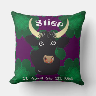 Coussin Taureaux 21 avril au 20 mai