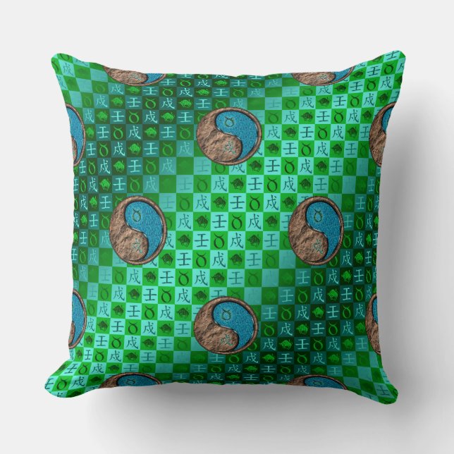 Coussin Taurus & Water Dog (Recto)