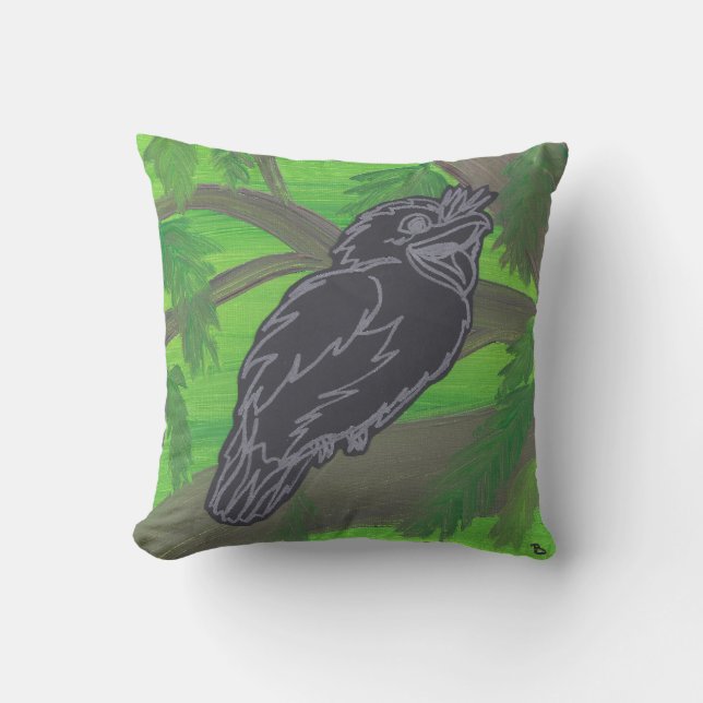 Coussin Tawny Frogmouth TWIS (Recto)