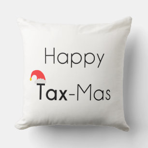 Coussin TaxMas joyeux