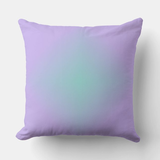 Coussin Teal Lavender Glow (Recto)