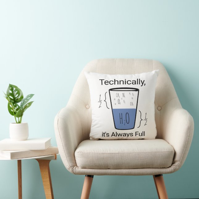 Coussin Techniquement, c'est toujours plein (Chaise)