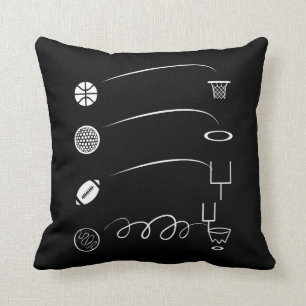 Coussin Techniques de basketball de Sport Ball