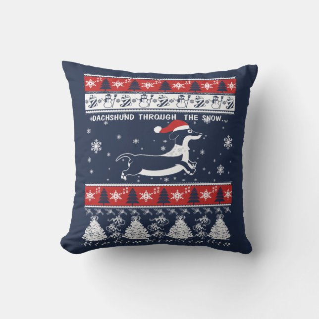 COUSSIN TECKEL PAR LA NEIGE (Recto)