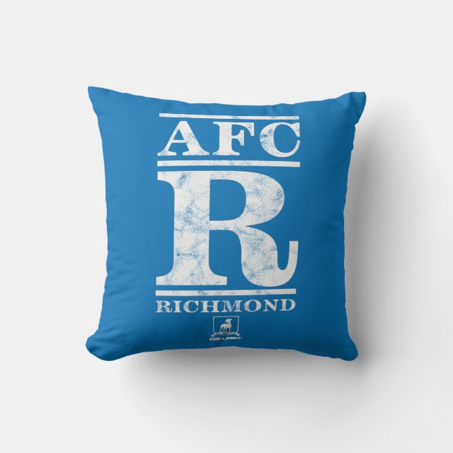 Coussin Ted Lasso | AFC R Richmond Text Logo (Recto)