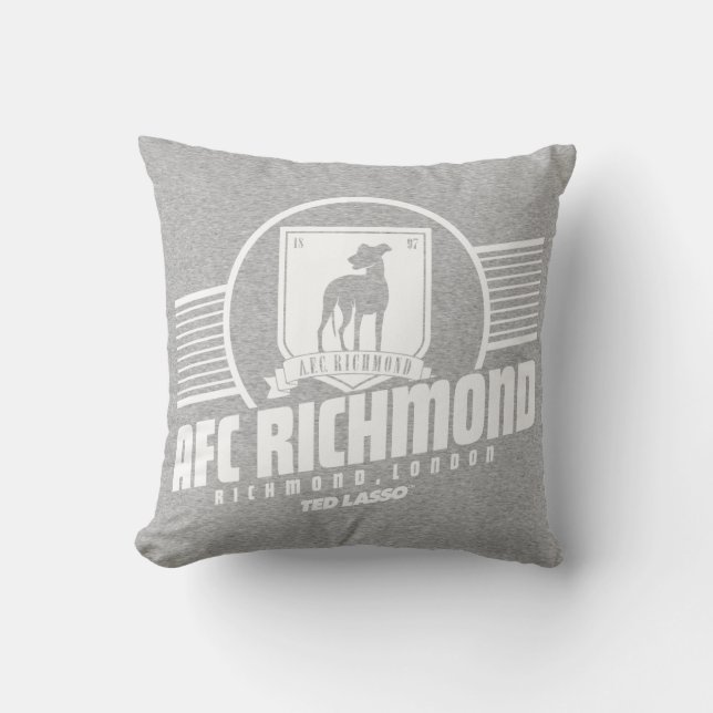 Coussin Ted Lasso | AFC Richmond Graphisme de la bande d'a (Recto)