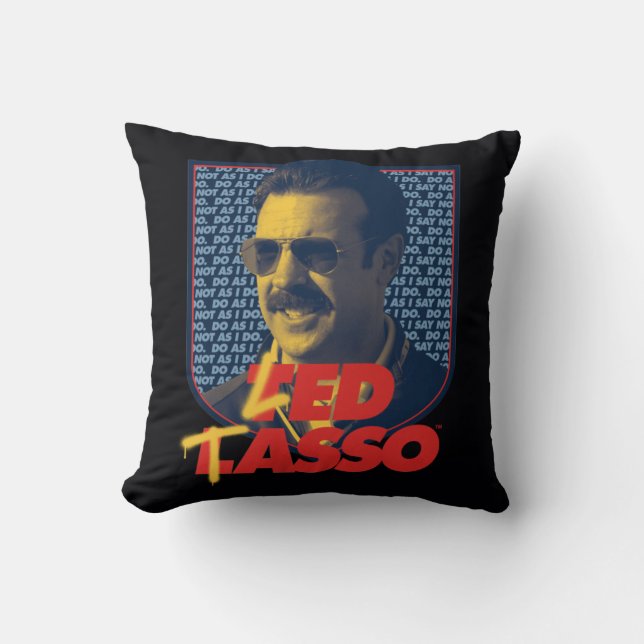 Coussin Ted Lasso | Insigne Led Tasso (Recto)
