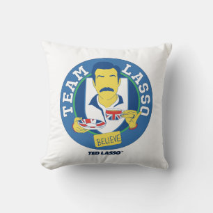 Coussin Ted Lasso   Team Lasso Tea Iconic Avatar