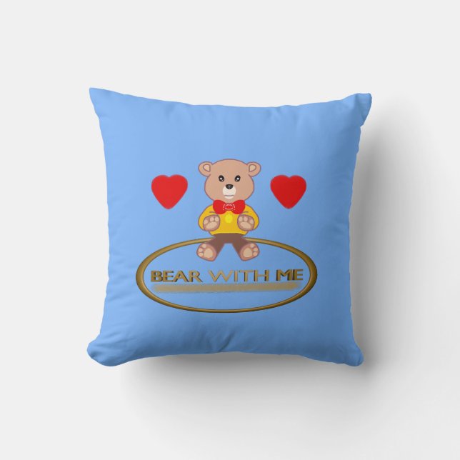 Coussin Teddy Bear  (Recto)