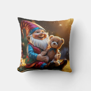 Coussin Teddy Bear Gnome