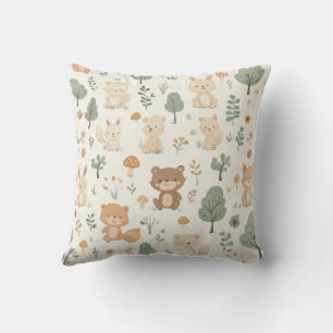 Coussin Teddy ours amis