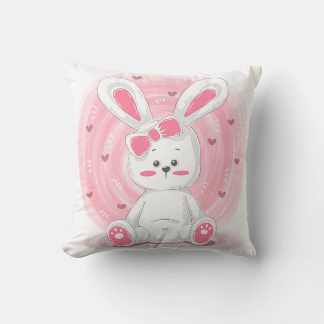 Coussin Teddy Rabbit (Recto)