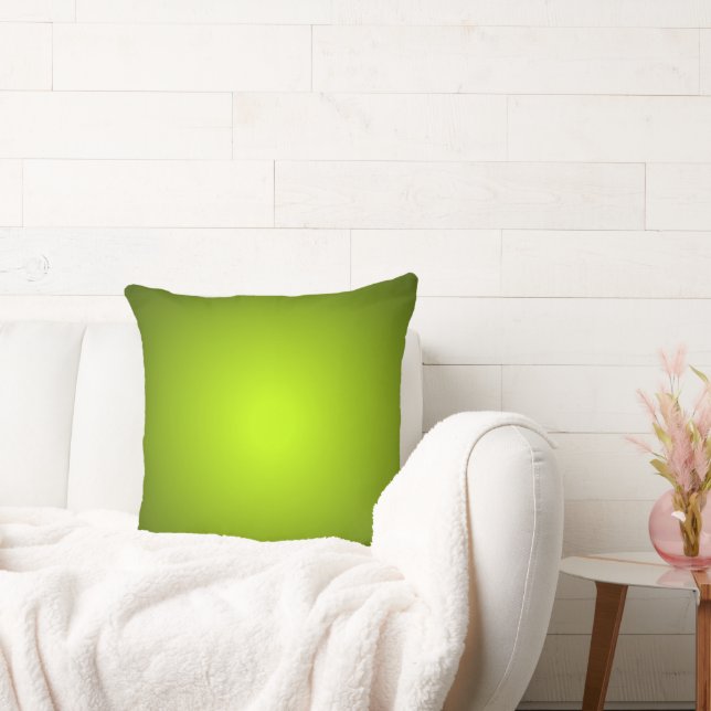 Coussin Teintes naturelles chaudes de vert Couleurs de la  (Canapé)