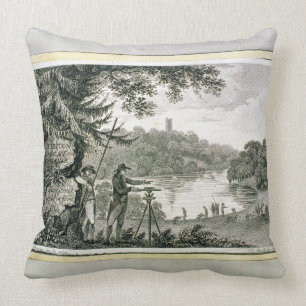 Coussin Télécarte de Humphrey Repton, gravée par Thoma