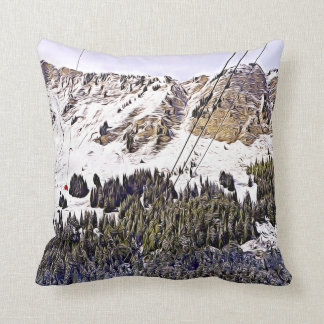 Coussin Téléphérique des Alpes suisses