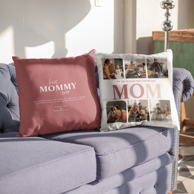 Coussin Tellement Ravie Que Vous Soyez Notre Maman | Colla (Créateur téléchargé)