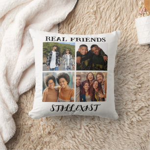 Coussin Température photo personnalisée "Les vrais amis ex