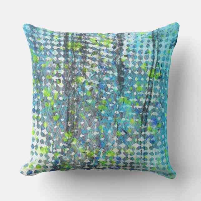Coussin Tempête balnéaire (Recto)