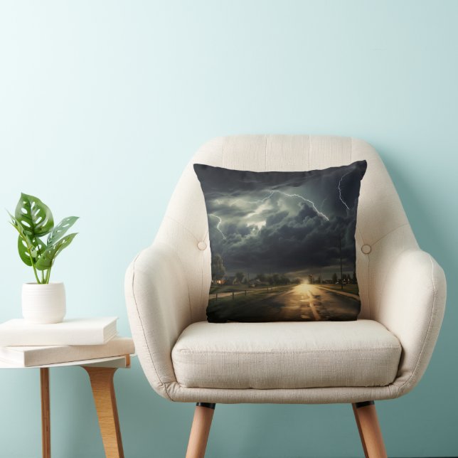 Coussin Tempête de banlieue (Chaise)