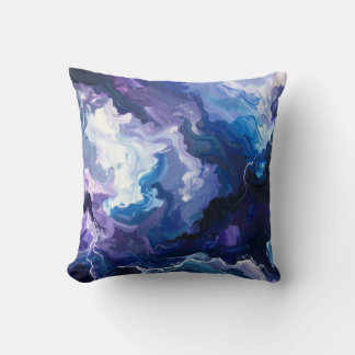 Coussin Tempête électrique Abstraite