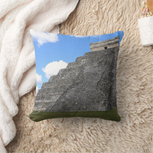 Coussin Temple de Chichen Itza de Kukulcan Sud-Ouest Vue