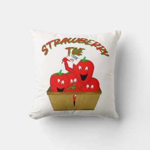Coussin Temps de la fraise !