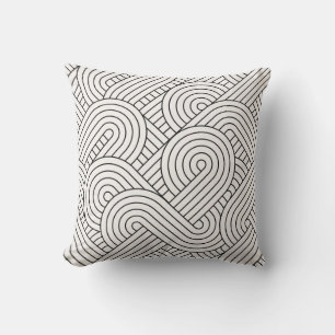 Coussin Tendance Abstraite : Cercles colorés sans couture