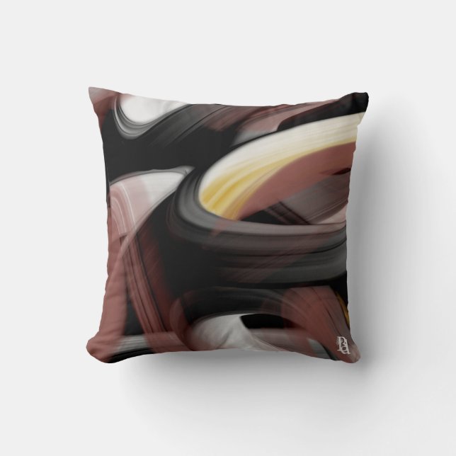 Coussin Tendance Abstraite de Décoration Intérieure Oreill (Recto)