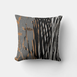 Coussin Tendance Rustique Animal imprimé Zebra Stripe Cous