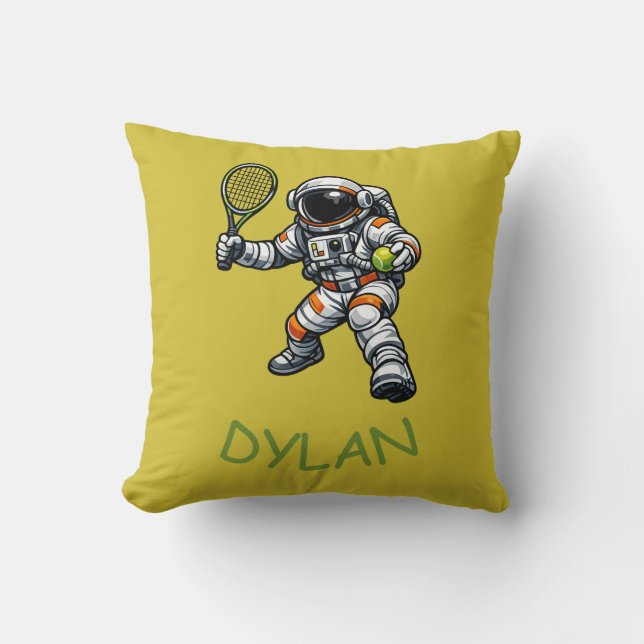 Coussin Tennis Astronaute (Recto)