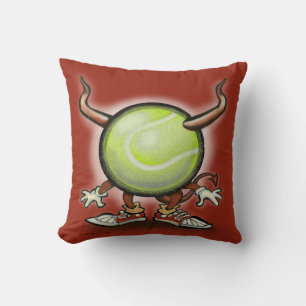 Coussin Tennis Demon Jeu d'oreiller